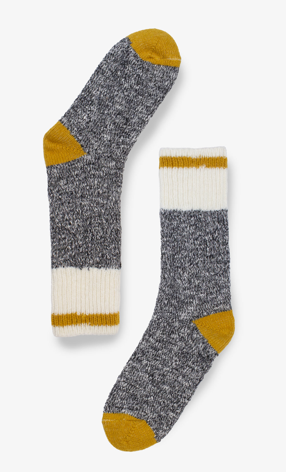 Merino Chalet Socks - Yellow