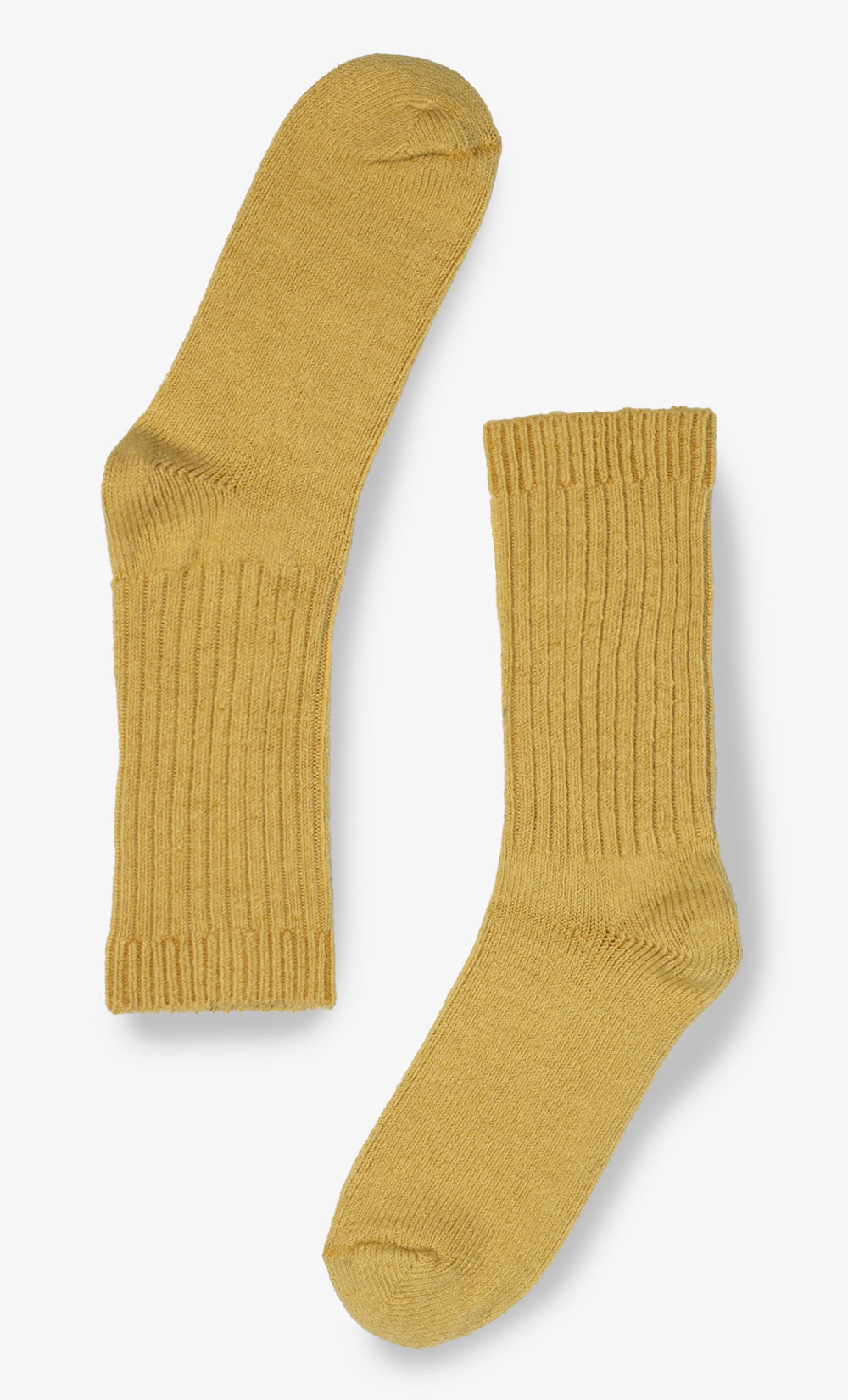 Yellow Merino Socks
