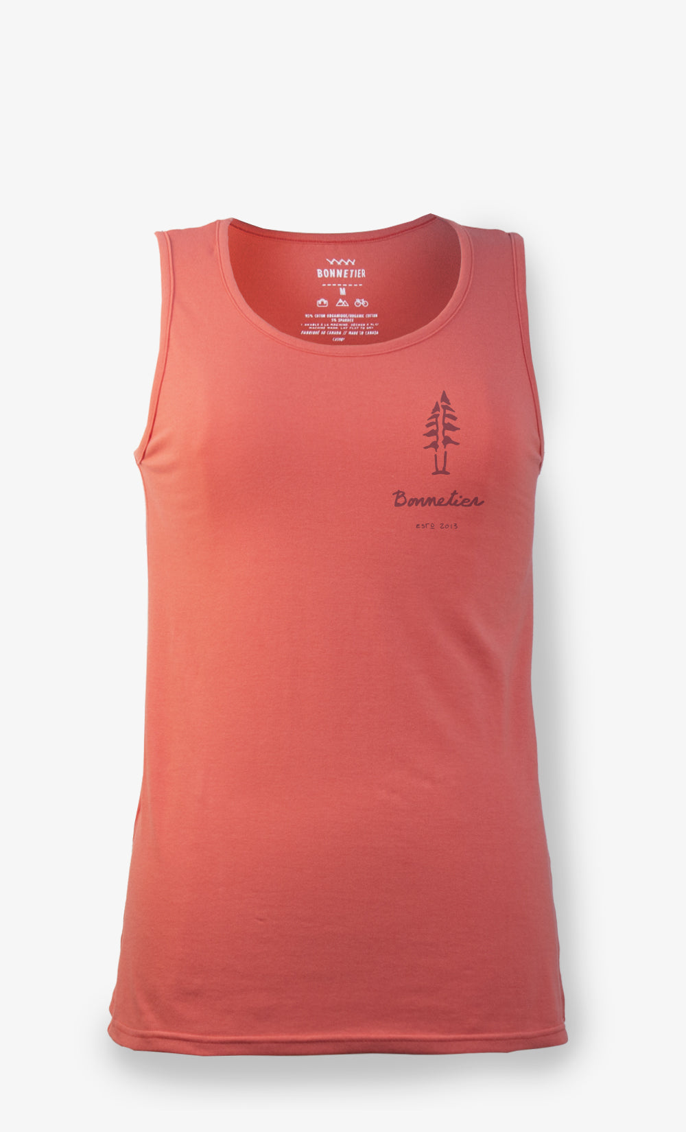 Red Women's Camisole - Half Tree