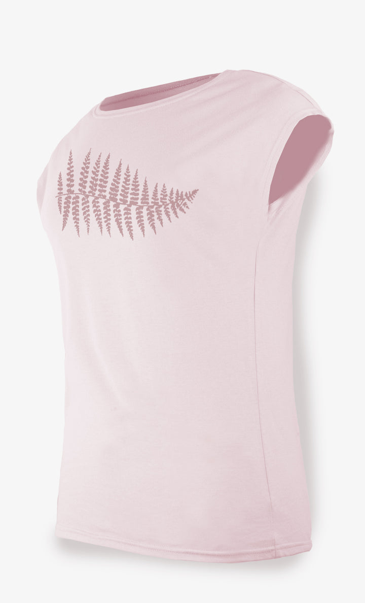 Pale Pink Women's T-shirt - Madrid Fougères