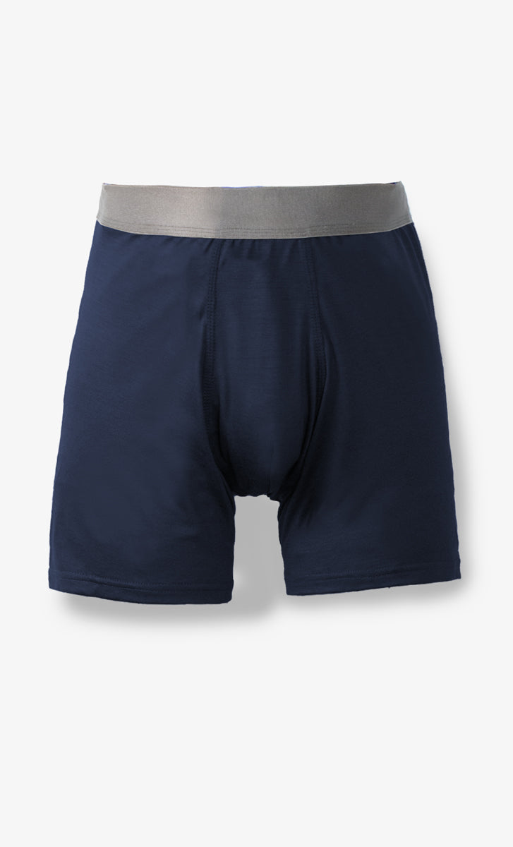 Boxer Mérino Stretchwool™ Homme Marino, ultra doux, 96% mérinos, conçu pour la chaleur et la respirabilité.