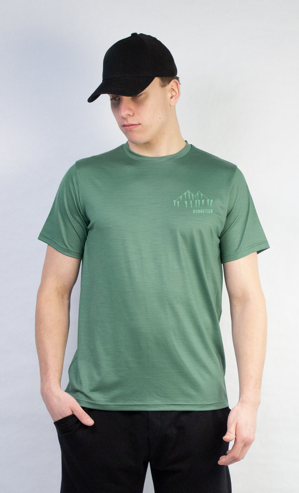 Sauje Ultra Light Merino Men's T-Shirt - Bonnetier Tente
