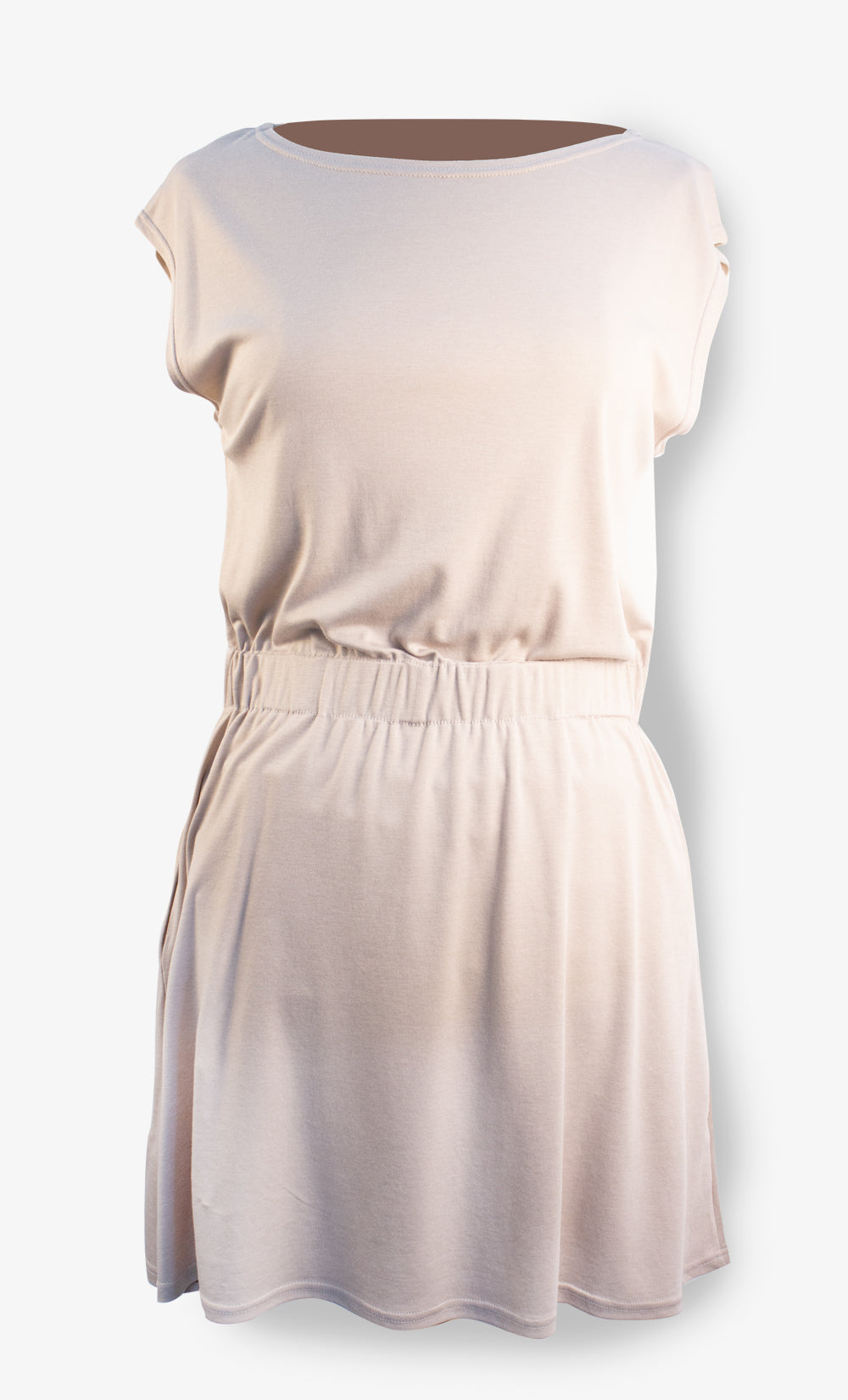 1 - Women's Tencel Dress Blank Template: Dress Color - Model Name