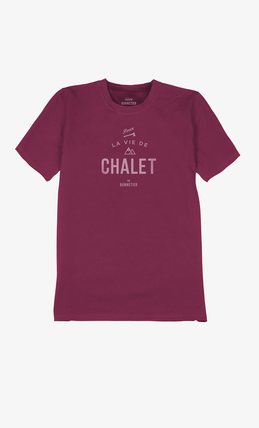 T-Shirt Homme Bourgogne - Chalet