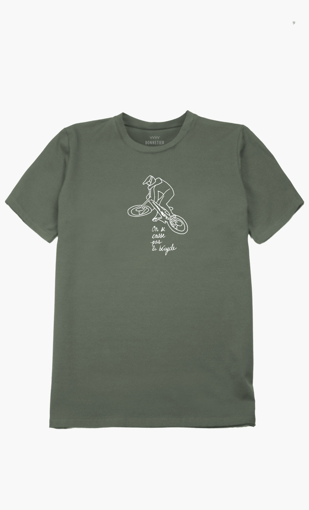 T-Shirt Homme Sauge - Bécycle